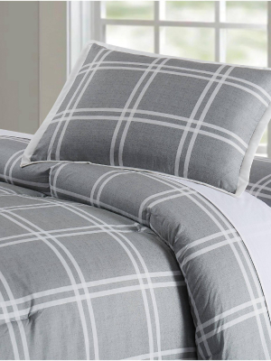 Truly Soft Everyday Leon Plaid Comforter Set