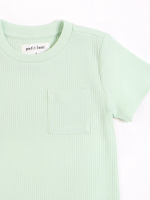 Mint Modal Rib T-shirt