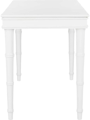 Noemi Coastal Writing Desk White