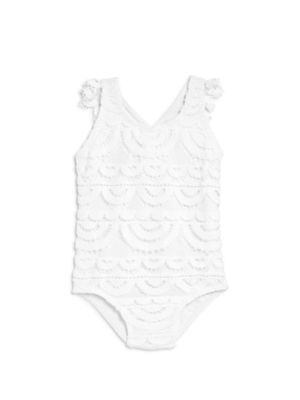 Water Lily Baby Lace White One Piece (final Sale).