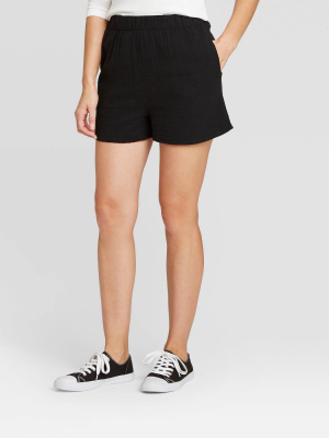 Women's High-rise Pull-on Shorts - Universal Thread™