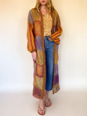 Curry Patchwork Coat