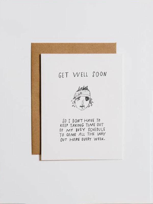 Get Well Soon Card