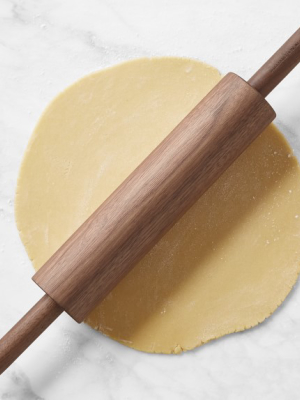 Williams Sonoma Barrel Walnut Rolling Pin