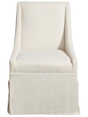 Alchemy Living Stile Chicago Arm Chair - White