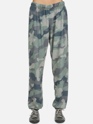 George Le Army Camo Sweatpant