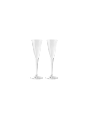 1.8oz 2pk Crystal Vodka Trumpet Glasses - Stoelzle