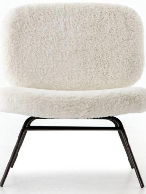 Caleb Chair-ivory Angora