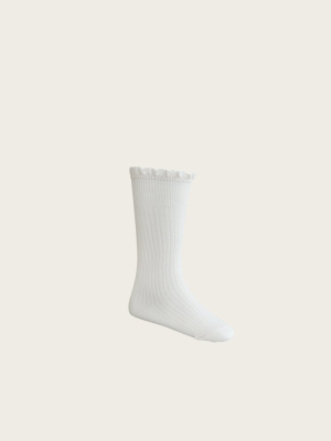 Frill Sock - Pastel