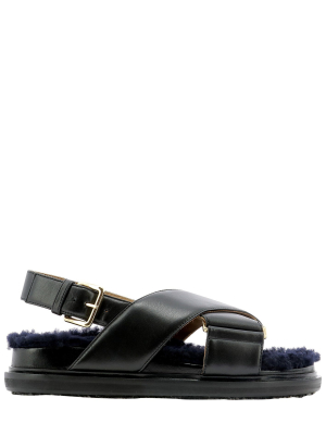 Marni Criss-cross Fussbett Sandals