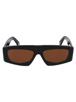 Jacquemus Les Lunettes Yauco Rectangular Sunglasses