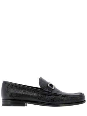 Salvatore Ferragamo Gancini Ornament Moccasins