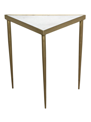 Comet Triangle Side Table