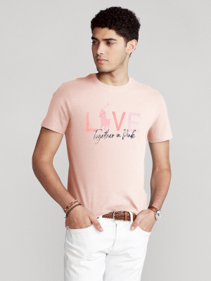 Pink Pony Jersey Graphic T-shirt