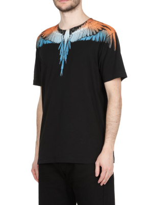 Marcelo Burlon County Of Milan Wings Print T-shirt