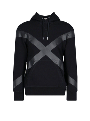 Alexander Mcqueen Cross Detail Hoodie