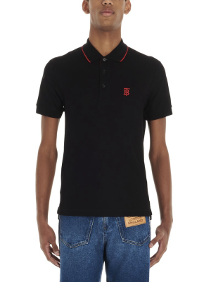 Burberry Icon Stripe Placket Polo Shirt