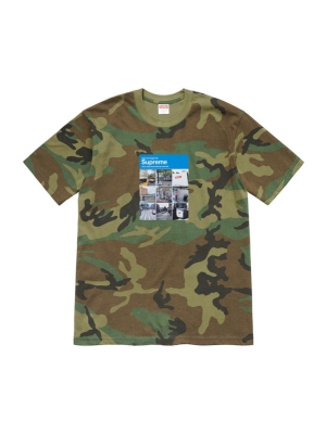 Supreme Verify Tee Woodland Camo