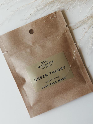 Green Theory Clay Mask Individual Pack