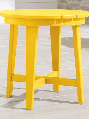Vista Ii Lemon Adirondack Side Table