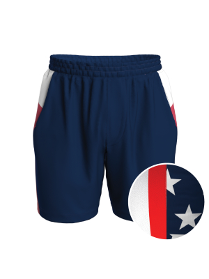 The Double Duty | 7.5 Inch Usa Ball Hammock® Pouch Lined Athletic Shorts