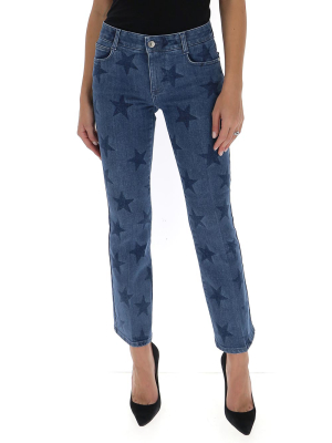 Stella Mccartney Star Print Jeans