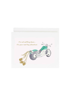 Party Sally Big Adventure Wedding Card