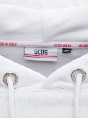 Gcds Logo Printed Hoodie