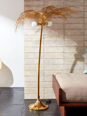 Ocean Palm Floor Lamp