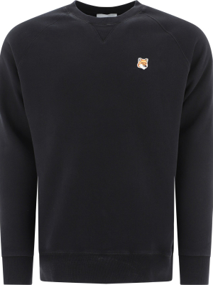 Maison Kitsuné Fox Head Patch Sweatshirt