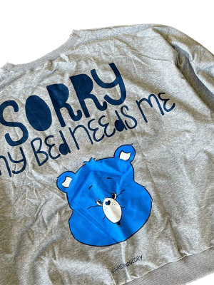 Care Bear 'sleepy' Painted Sweatshirt