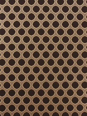 Gioconda Wallpaper In Chocolate And Gold By Nina Campbell For Osborne & Little