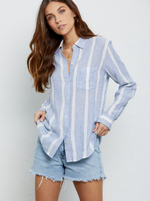 Charli Shirt - Levanzo Stripe