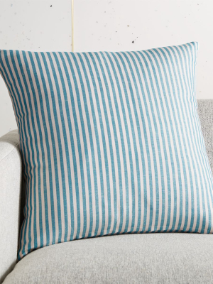 18" Costa Nova Linen Stripe Pillow