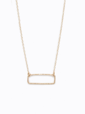 Floating Shape Necklace