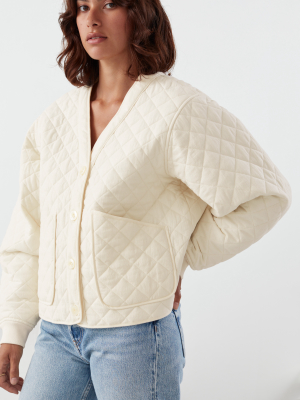 Boxy Quilted Jacket