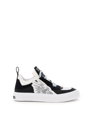 Marcelo Burlon County Of Milan Embroidered Wings Sneakers