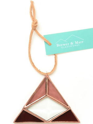 Mini-seer Ornament Sun Catcher: Copper / Rose / Purple