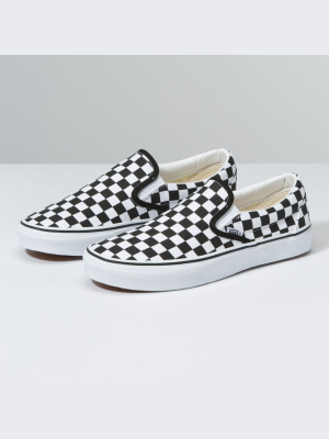 Customs Checkerboard Slip-on Wide