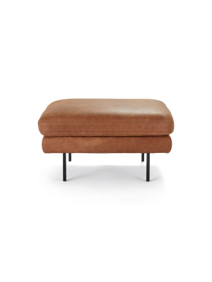 Rehan Leather Ottoman