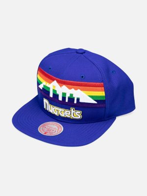 Mitchell & Ness Nba Denver Nuggets Snapback