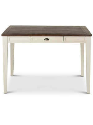 Cayla Counter Table Two-tone - Steve Silver