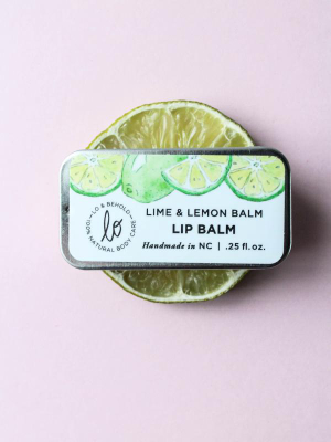 Lime & Lemon Lip Balm