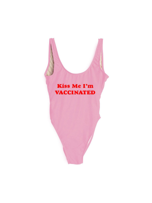 Kiss Me I'm Vaccinated [swimsuit]