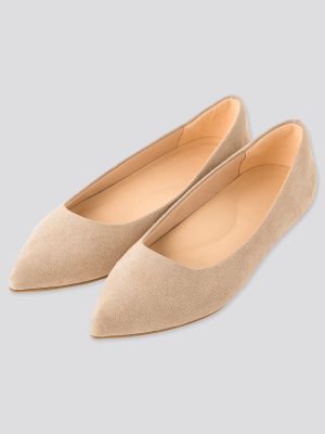 Women Comfort Feel Pointed Flat Shoes