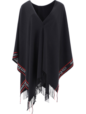 Alexander Mcqueen Fringed Shawl