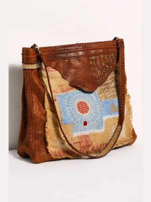 Enshalla Patchwork Tote