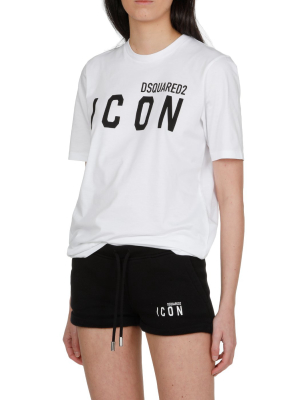 Dsquared2 Icon Logo Printed Shorts