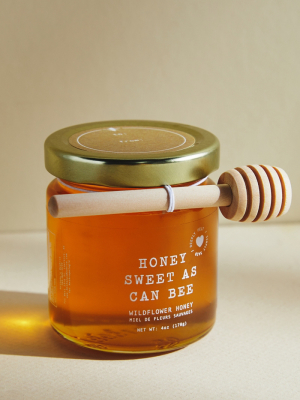 Heartfelt By Anthropologie Sweet As Can Bee Wildflower Honey Jar