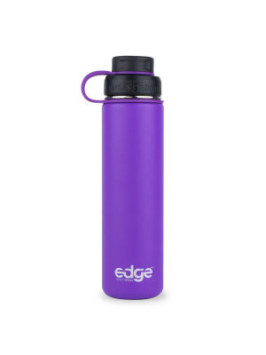 Edge By Ecovessel 24oz Insulated Stainless Steel Water Bottle - Purple